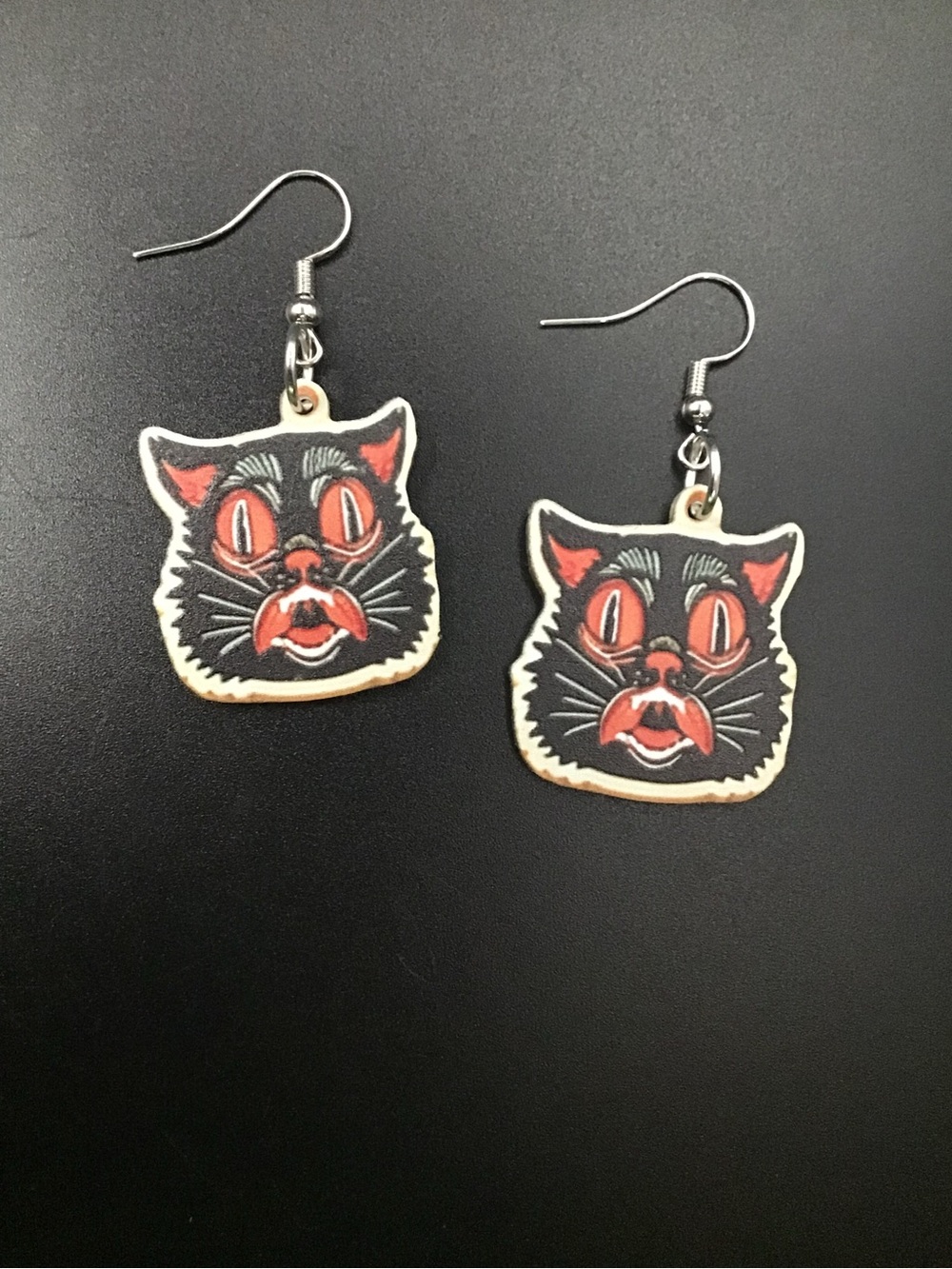 Cat Face 11 Earrings